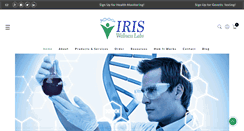 Desktop Screenshot of iriswellnesslabs.com