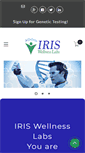 Mobile Screenshot of iriswellnesslabs.com